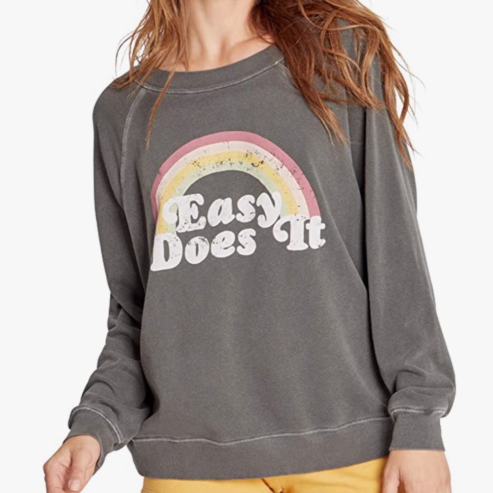 Wildfox Women’s “Easy Does It” Statement Sweatshi… - image 1